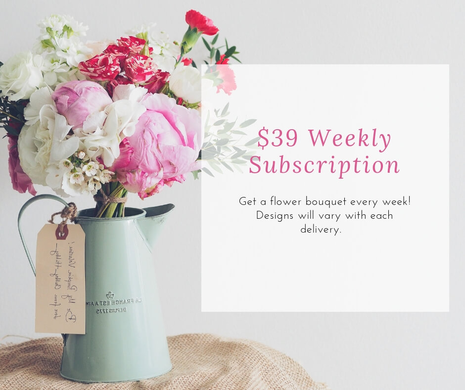 $39 Weekly Subscription